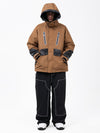 Ensemble de ski Chillform pour homme, camouflage réfléchissant – Veste Glow Trail et pantalon de ski ample Freerider