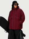 Veste de ski utilitaire réfléchissante UrbanCraft pour homme – Coupe streetwear