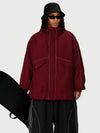 Veste de ski utilitaire réfléchissante UrbanCraft pour homme – Coupe streetwear