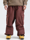 Pantalon de snowboard ample et oversize en polaire Gsou Snow Alpine Cruiser pour homme