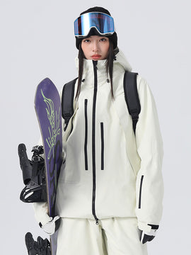 Veste de ski ample et résistante Searipe unisexe pour femme et homme, idéale pour les terrains accidentés.