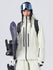 Veste de ski ample et résistante Searipe unisexe pour femme et homme, idéale pour les terrains accidentés.