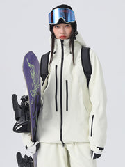 Veste de ski ample et résistante Searipe unisexe pour femme et homme, idéale pour les terrains accidentés.
