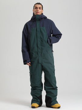 Combinaisons de ski cargo une pièce pour hommes, style explorateur hors-piste, combinaisons intégrales