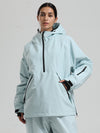 Veste anorak de snowboard Gsou Snow pour femme, résistante et au style urbain.
