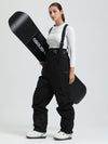 Salopette de ski cargo multifonctionnelle Gsou Snow pour femme, résistante et performante.