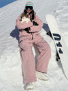 Combinaison de ski ample John Snow SnowVibe Urban StreetFit pour femme