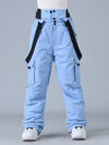 Pantalon de ski à bretelles FrostPeak Mountain-Ready pour femmes