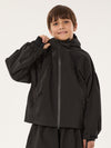 Veste de ski imperméable thermique à capuche oreilles de lapin pour garçon