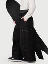 Pantalon de ski cargo utilitaire Techline pour homme, inspiré des vêtements de travail – Coupe ample et décontractée