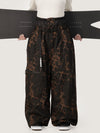 Pantalon de neige ample et résistant pour femme Urban Storm, style freestyle.