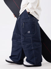 Pantalon/short cargo utilitaire ample Wild Soul Steeze HypeShred pour homme