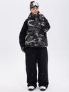 Ensemble veste bomber et pantalon ample pour femme, motif camouflage montagne freestyle