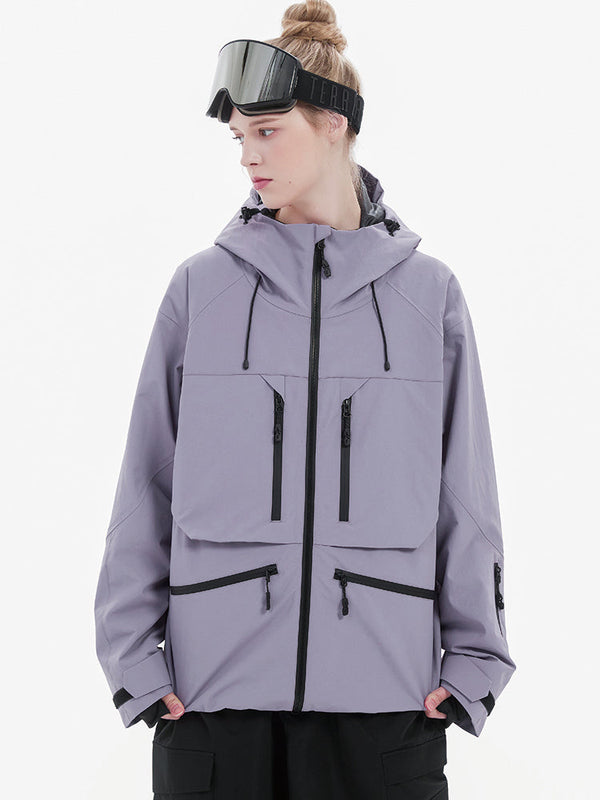 Veste de neige cargo utilitaire ample et durable Steeze HypeShred pour femme