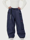 Pantalon de neige cargo utilitaire extensible et résistant Techline pour femme – Coupe ample et décontractée