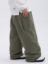 Pantalon de ski ample freestyle à genoux doubles pour femme