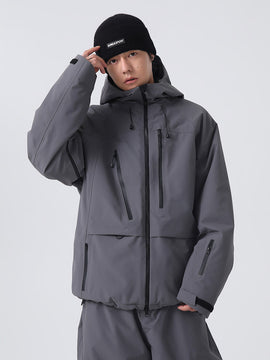 Veste de ski ample Searipe unisexe Urban Ridge Mountain Freeride pour homme