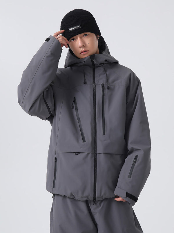 Veste de ski ample Searipe unisexe Urban Ridge Mountain Freeride pour homme