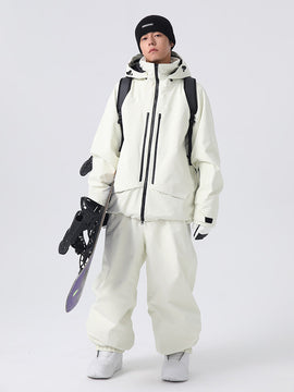 Combinaison de ski Searipe Ridge Master Mountain Freerider ample pour homme et femme