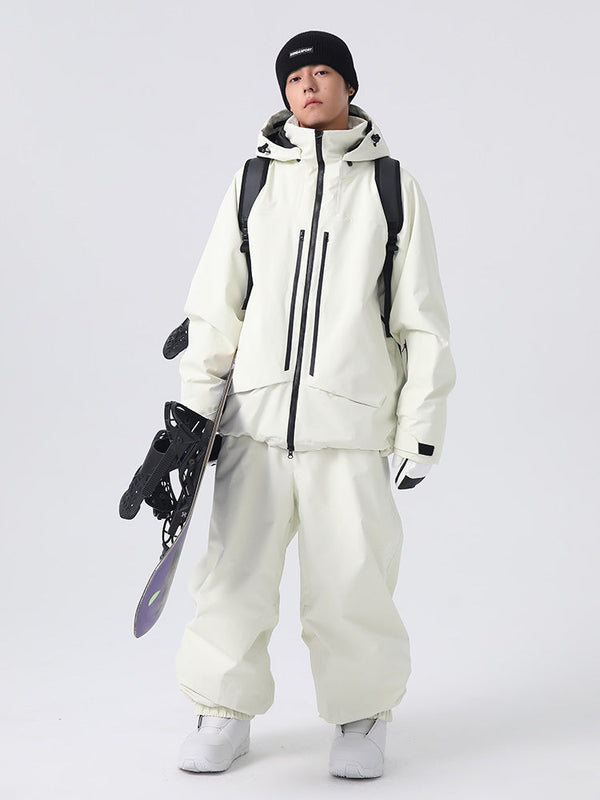 Combinaison de ski Searipe Ridge Master Mountain Freerider ample pour homme et femme