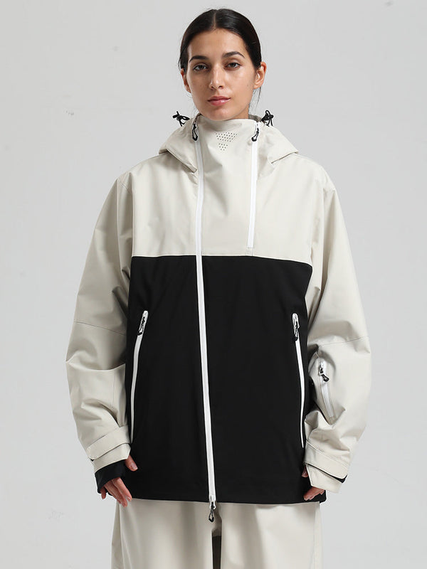 Veste cargo de montagne Gsou Snow HyperDrive toutes saisons pour femme, color block