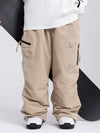 Pantalon de ski ample Prime Mountain pour femme avec deux poches cargo latérales