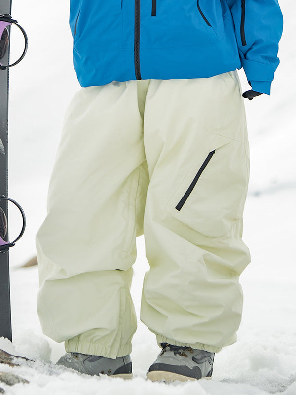 Pantalon de ski/snowboard cargo ample John Snow Alpine Breaker pour femme, toutes saisons