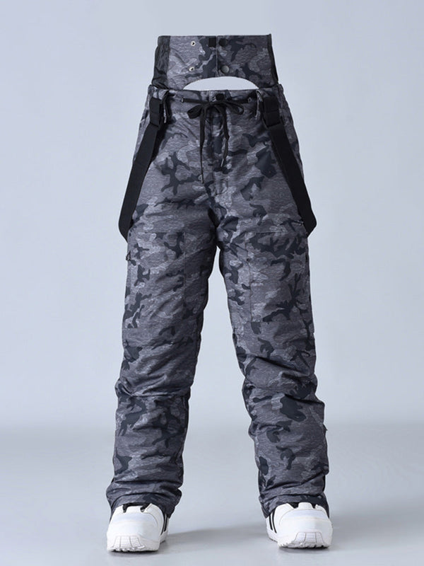 Salopette de ski SnowPeak StormGuard pour homme, isolée et résistante aux intempéries.