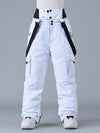 Pantalon de ski à bretelles FrostPeak Mountain-Ready pour femmes