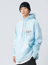 Sweat à capuche ample de snowboard Nandn Mountain Chill Out pour femme