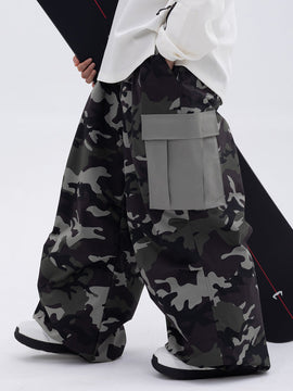 Pantalon de snowboard ample camouflage Mountain Chill Freestyle Prime pour homme