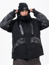 Veste de ski camouflage réfléchissante Chillform Glow Trail pour homme