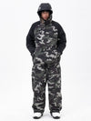 Ensemble veste bomber et pantalon ample pour homme, motif camouflage montagne freestyle