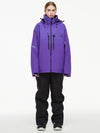 Combinaisons de ski thermiques coupe-vent Arctic Queen Mountain pour femmes avec salopette