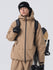 Veste de ski ample Searipe Durable Mountain Pro pour homme, résistante aux intempéries