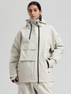 Veste de snowboard cargo hybride Gsou Snow Terrain Flow FlexZip pour femme