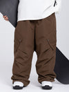 Pantalon de ski ample à poches cargo pour homme, style Mountain Chill Swag