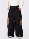 Pantalon de snowboard cargo ample et freestyle Hyper Flux Urban Graffiti pour homme - Park Rider