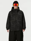 Veste de ski freestyle Nightline Park Rider pour homme avec panneaux réfléchissants