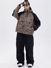 Ensemble veste bomber et pantalon ample pour femme, motif camouflage montagne freestyle