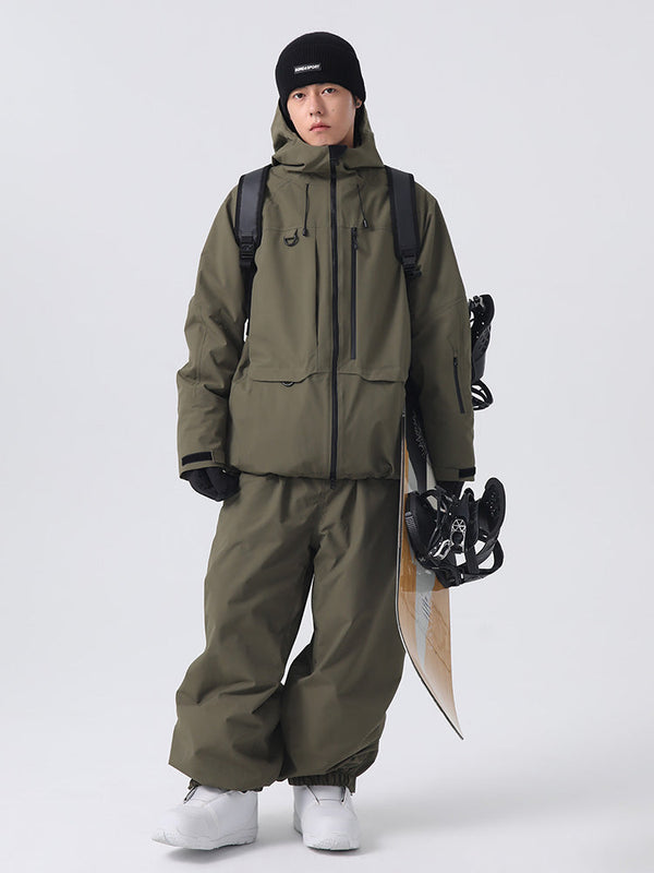 Combinaison de ski utilitaire Searipe unisexe tout temps pour homme et femme