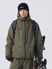 Veste de ski utilitaire Searipe unisexe tout temps pour homme et femme