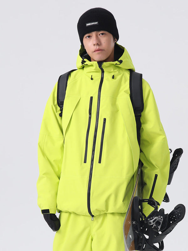 Veste de ski ample et résistante Searipe pour homme et unisexe, idéale pour les terrains accidentés.