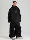 Combinaisons de ski amples Gsou Snow pour femmes, style montagne durable.