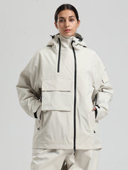 Veste de snowboard cargo hybride Gsou Snow Terrain Flow FlexZip pour femme