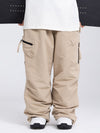 Pantalon de ski ample Prime Mountain pour homme avec deux poches cargo latérales
