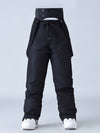 Salopette de ski SnowPeak StormGuard pour homme, isolée et résistante aux intempéries.