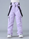 Pantalon de ski à bretelles FrostPeak Mountain-Ready pour femmes