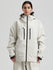 Veste de ski Gsou Snow pour femme, résistante, isolée et coupe-vent, type Mountain Pro.