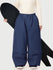 Pantalon de neige cargo utilitaire UrbanCraft pour femme, à double genouillère et empiècements renforcés par rivets